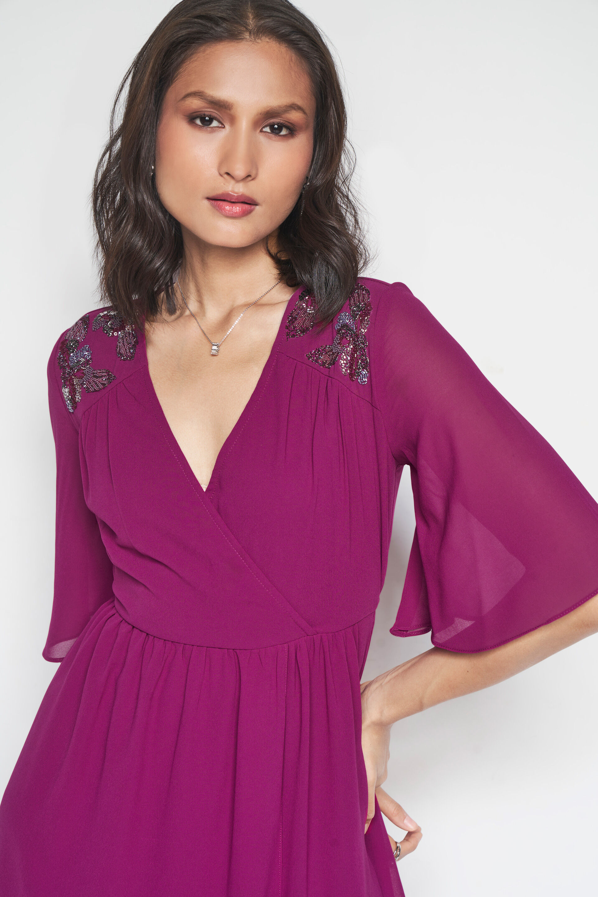 Wine O&rsquo;Clock Dress, Wine, image 6